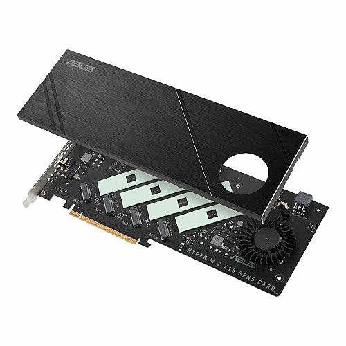 Плата адаптер PCIe ASUS Hyper M.2 X16 PCIe 5.0 Expansion Card GEN 5