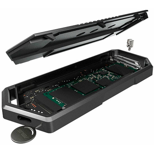 Портативный корпус ASUS для SSD ROG STRIX ARION LITE ESD-S1CL/BLK/G/AS Lite PCIe NVMe M.2 2230/2242/2260/2280 USB Type-C 3.2 Gen 2x