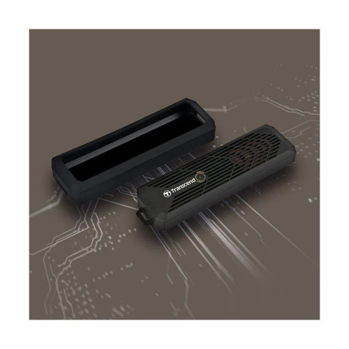 Портативний корпус Transcend для SSD Enclosure Kit M.2 PCIe/M.2 SATA 2230/2242/2260/2280 USB USB Type-A + Type-C Чёрный