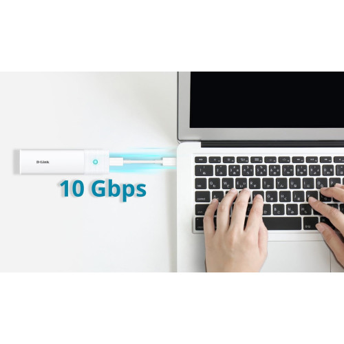 Портативний корпус D-Link DSP-111 для SSD M.2 NVMe/NGFF, USB Type-C