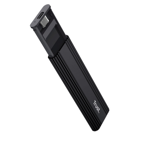 Корпус для SSD Trust Type-C/M.2, чорний
