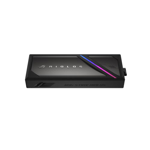Портативний корпус ASUS для SSD ROG STRIX AIOLOS PCIe NVMe M.2 2230/2242/2260/2280 USB Type-C 3.2 Gen 2x2 ARGB чорний