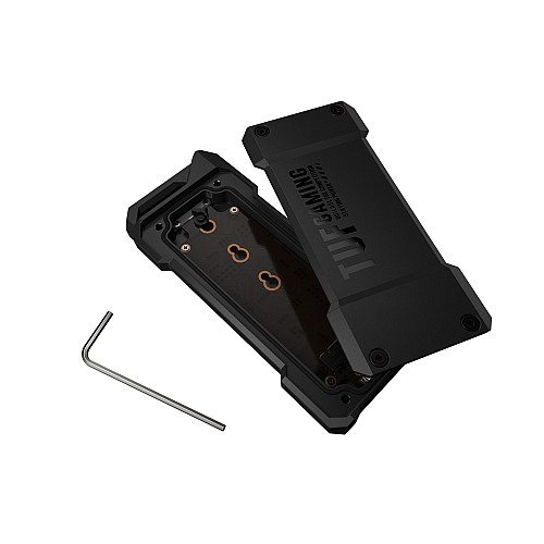 Портативний корпус ASUS для SSD TUF GAMING A1 ESD-T1A/BLK/G/AS PCIe NVMe M.2 2230/2242/2260/2280 USB Type-C 3.2 Gen 2x1