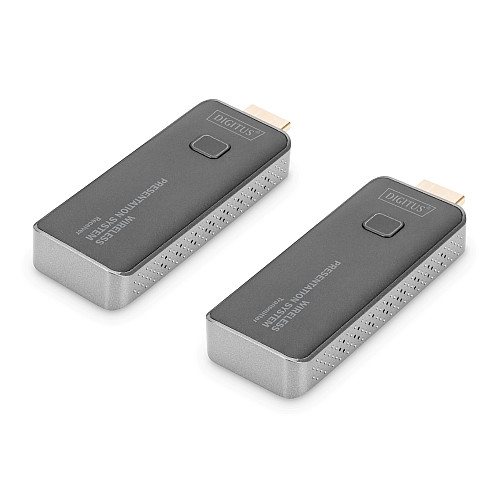 Система для презентацій DIGITUS Click & Present Mini - Wireless Collaboration System HDMI, 1xTX, 1xRX