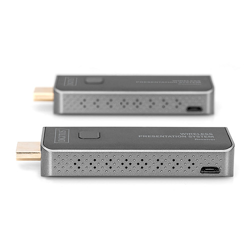 Система для презентацій DIGITUS Click & Present Mini - Wireless Collaboration System HDMI, 1xTX, 1xRX