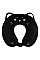 Подушка для шиї ARDESTO Travel Black Cat 30х30см, поліуретанова піна, чорний