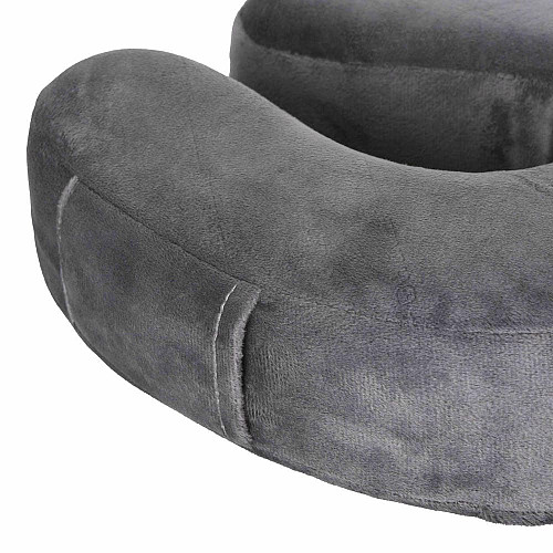 Подушка флісова, Wenger, Memory Foam Travel Neck Pillow, сірий