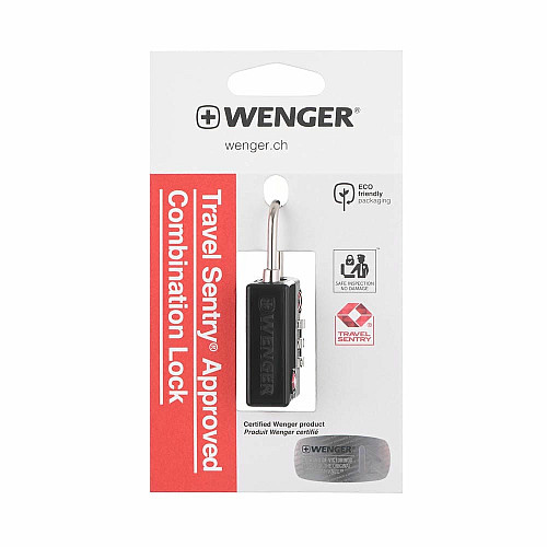Замок кодовий, Wenger TSA Combination Lock, чорний