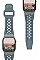 Ремінець UAG для Apple Watch Ultra 2/Ultra-49-45-44mm, Monarch, Cloud Blue/Titanium