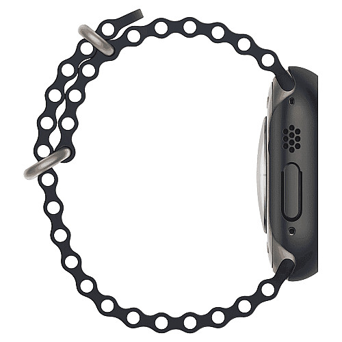 Чохол-накладка Spigen для Apple Watch Ultra (49mm), Thin Fit, Black