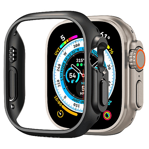Чохол-накладка Spigen для Apple Watch Ultra (49mm), Thin Fit, Black