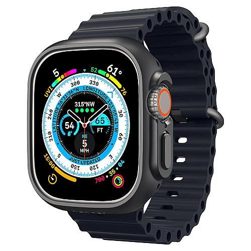 Чохол-накладка Spigen для Apple Watch Ultra (49mm), Thin Fit, Black