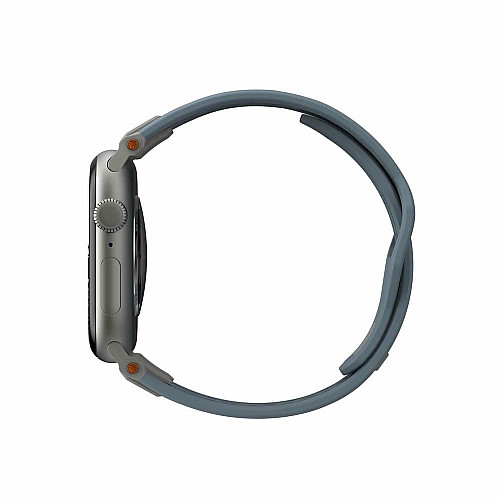 Ремінець UAG для Apple Watch Ultra 2/Ultra-49-45-44mm, Monarch, Cloud Blue/Titanium