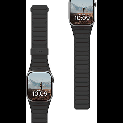 Ремінець UAG для Apple Watch Ultra 2/Ultra-49-45-44mm, Pathfinder, Black/Titanium