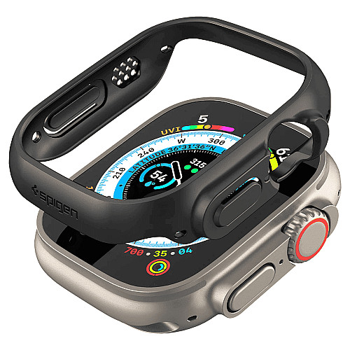 Чохол-накладка Spigen для Apple Watch Ultra (49mm), Thin Fit, Black