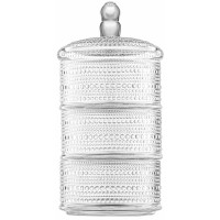 Цукерниця ARDESTO Verbena, 12.5см, скло, прозорий