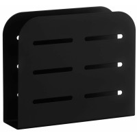 Салфетка ARDESTO Midori 15х4х12.5см, металл, черная