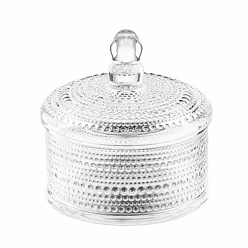 Цукерниця ARDESTO Verbena, 12.5см, скло, прозорий
