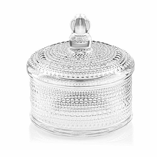 Цукерниця ARDESTO Verbena, 12.5см, скло, прозорий