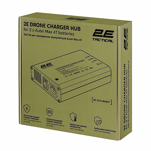 Хаб 2E для заряджання акумуляторів Autel Max 4T/4N, 3 х DC, 2 x USB-A