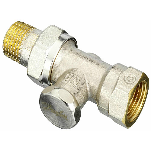 Клапан запірний Danfoss RLV-S, DN15, вх. 1/2
