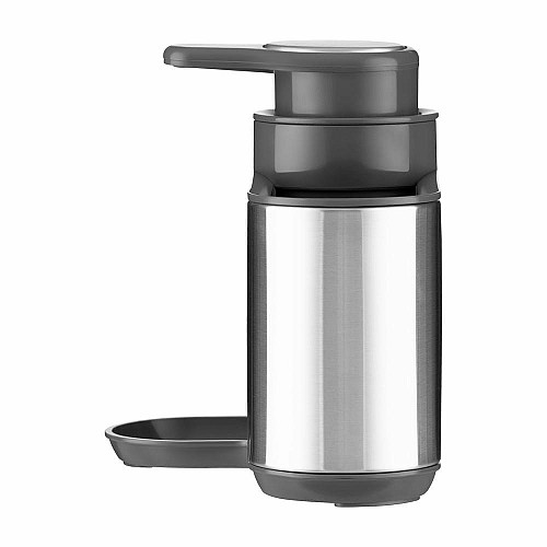 Органайзер для моющих средств ARDESTO Minimalism, 8х12.7х16см, пластик, нержавеющая сталь, серый