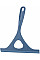 Шкребок для скла ARDESTO Easy 24х25см, пластик, блакитний
