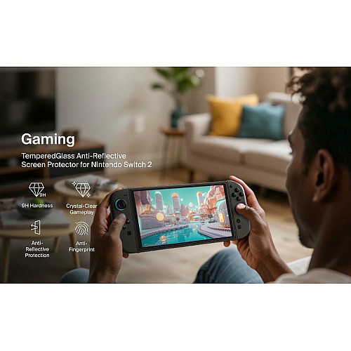 Захисне скло Belkin для Nintendo Switch 2 Anti-Reflective