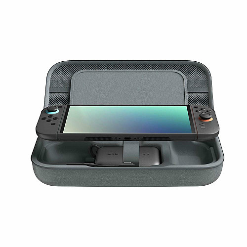Чохол Belkin із акумулятором 10000мА·год для Nintendo Switch 2, Charcoal