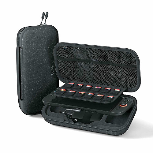 Чохол Belkin із акумулятором 10000мА·год для Nintendo Switch 2, Charcoal