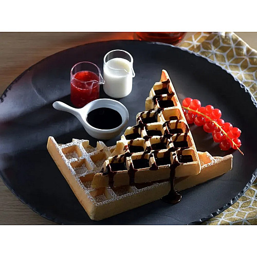 Форма для выпечки вафель для грилей Optigrill, алюминий, черный