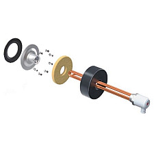 Електричний нагрівальний елемент TESY ACS El Kit 3kW-PLUG AND PLAY V1404 3кВт 6/4