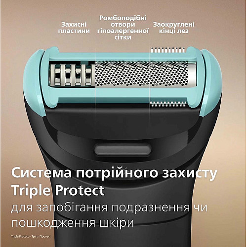 Сменная головка с сеткой для бритвы для тела