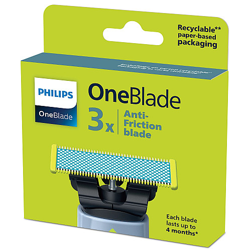 Змінне лезо Philips OneBlade QP235/50 для надчутливої шкіри 3 шт