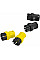 Комплект круглых щеток для пароочистителя Karcher, 4 шт.