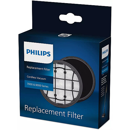 Змінний фільтр для бездротових пилососів Philips Cordless VC 7000 & 8000 Series