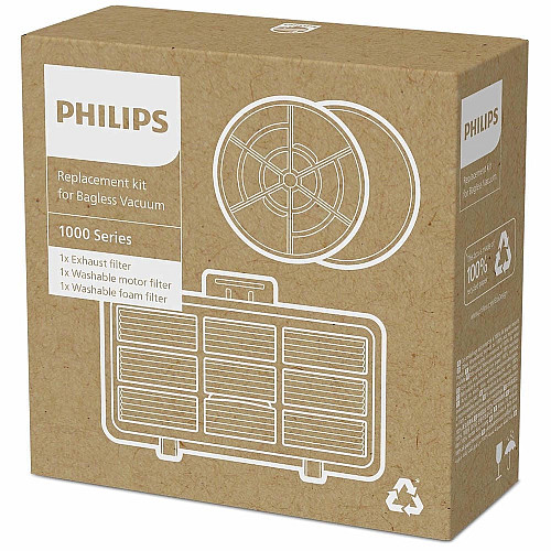 Набір фільтрів для безмішкового пилососа Philips XV1210/01
