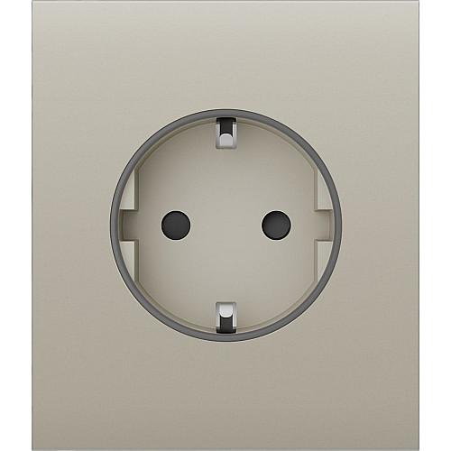 Центральная панель для встроенной розетки Ajax CenterCover for Outlet Basic, ivory