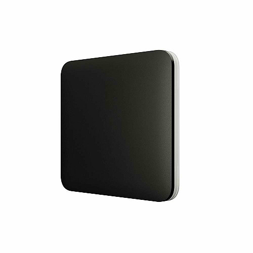 Кнопка для одноклавишного выключателя проходного типа Ajax SoloButton 1-gang 2-way for LightSwitch, Jeweler, беспроводной, черный