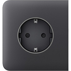 Бічна панель для вбудованої розетки Ajax SideCover for Outlet Basic, graphite