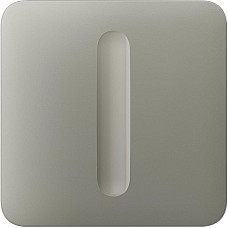 Кнопка для одноклавішного вимикача димера Ajax SoloButton Dimmer 1-gang 2-way for LightSwitch, Jeweler, бездротовий, olive