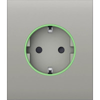 Центральна панель для вбудованої розетки Ajax CenterCover for Outlet smart, Jeweler, бездротова, oyster