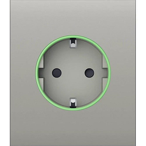 Центральная панель для встроенной розетки Ajax CenterCover for Outlet smart, Jeweler, беспроводная, oyster