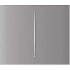 Кнопка центральна для двоклавішного вертикального вимикача Ajax CenterButton Vertical 2-gang for LightSwitch, Jeweler, бездротовий, fog