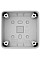 Монтажна коробка Ajax SurfaceBox, для вимикачів Ajax LightSwitch, розеток Ajax Outlet, біла