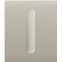 Кнопка центральная для одноклавишного выключателя димера Ajax CenterButton Dimmer 1-gang 2-way for LightSwitch, Jeweler, беспроводной, ivory