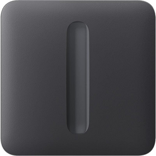 Кнопка для одноклавишного выключателя димера Ajax SoloButton Dimmer 1-gang 2-way for LightSwitch, Jeweler, беспроводной, graphite