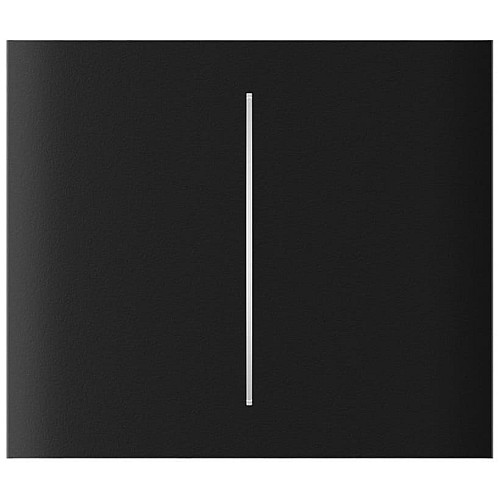 Кнопка центральная для двухклавишного вертикального выключателя Ajax CenterButton Vertical 2-gang for LightSwitch, Jeweler, беспроводной, черный