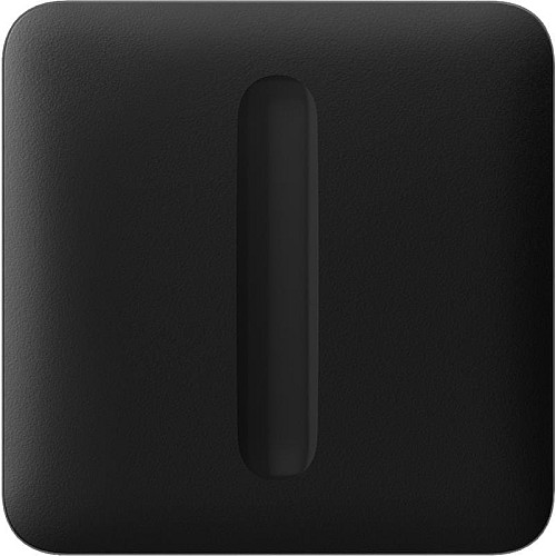 Кнопка для одноклавишного выключателя димера Ajax SoloButton Dimmer 1-gang 2-way for LightSwitch, Jeweler, беспроводной, черный