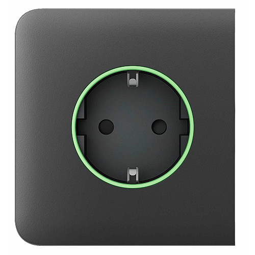 Бічна панель для вбудованої розетки Ajax SideCover for Outlet smart, Jeweler, бездротова, graphite